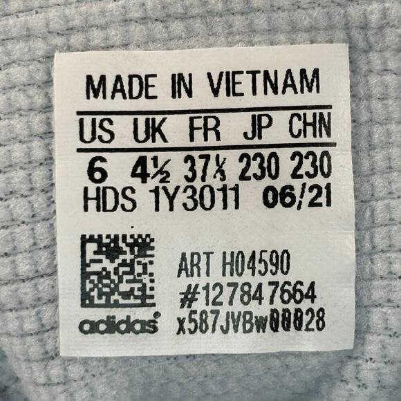 ADIDAS FLUID FLOW 2.0 Women`s Size 6 Grey Pink Athletic Running Shoes H04590 - Picture 8 of 8